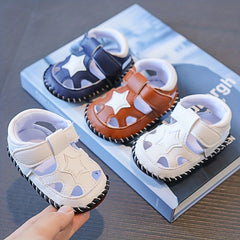 Summer Sandals for 0-1 Year Olds Soft Bottom Non Slip Shoes for 3-15 Months
