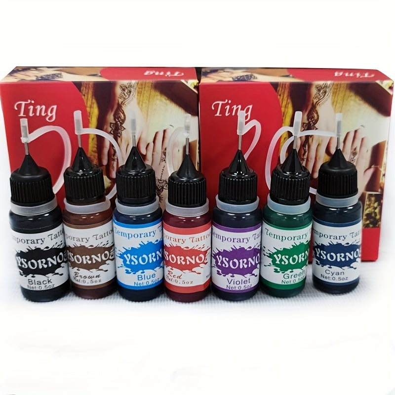 Juice Tattoo Ink Hollow Template Cream Jagua Temporary Waterproof