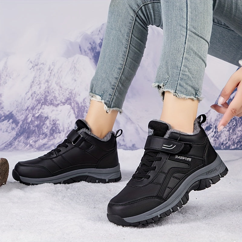 Thermal Hiking Shoes Thick Sole Non Slip Boots