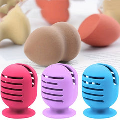 Silicone Makeup Sponge Holder Shatterproof Travel Case