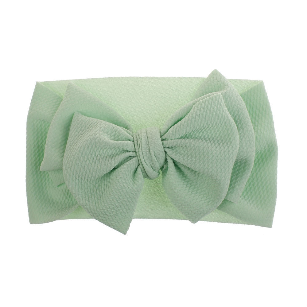 Bow Wide Headband Elastic Hair Band For Baby Boys and Girls