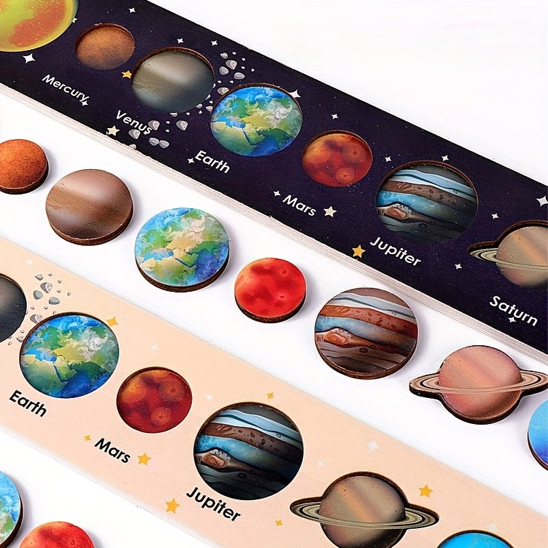 Space Puzzle Solar System Educational Toys for Toddlers