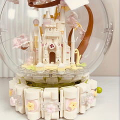 Fairytale Crystal Ball Castle Building Blocks Toys