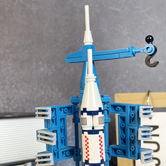 Space Rocket Spaceship Building Blocks Educational Toy