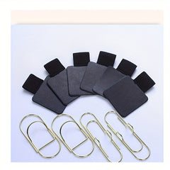 2pcs Metal Pen Clips Paperclip Pen Clip Holders For Notebooks