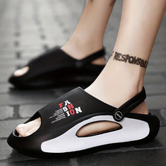 Men's Durable Pillow Sandals Non Slip Beach Shoes
