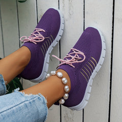 Mesh Breathable Running Sports Shoes Lightweight Non slip Travel Shoes