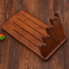 Solid Wood Holder for Fruit Knives and Kitchen Knives