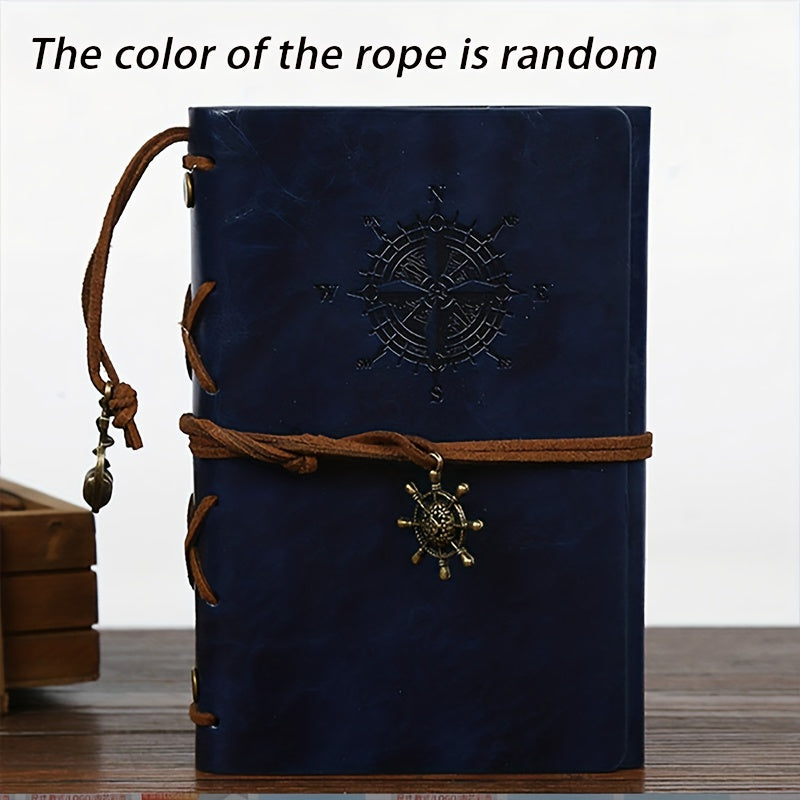 Mini Leather Cover Waterproof Retro Notebook Travel Diary