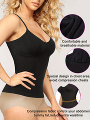 SCARBORO Tummy Control Shaper Tops Slim Cami Shaper Women's Underwear