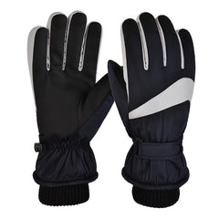 Velvet Thickened Waterproof Ski Gloves - Winter Warm Touch Screen Gloves