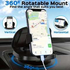360 Rotating Suction Cup Car Dashboard Mobile Phone Bracket