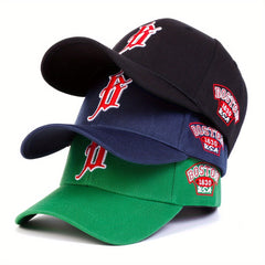 Letter Baseball Cap Men Women Sun Hat Trucker Outdoor Fishing Hiking