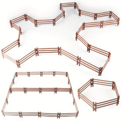 Farm Fence Set Toy - Animal and Racecourse Fence Toys for Holidays