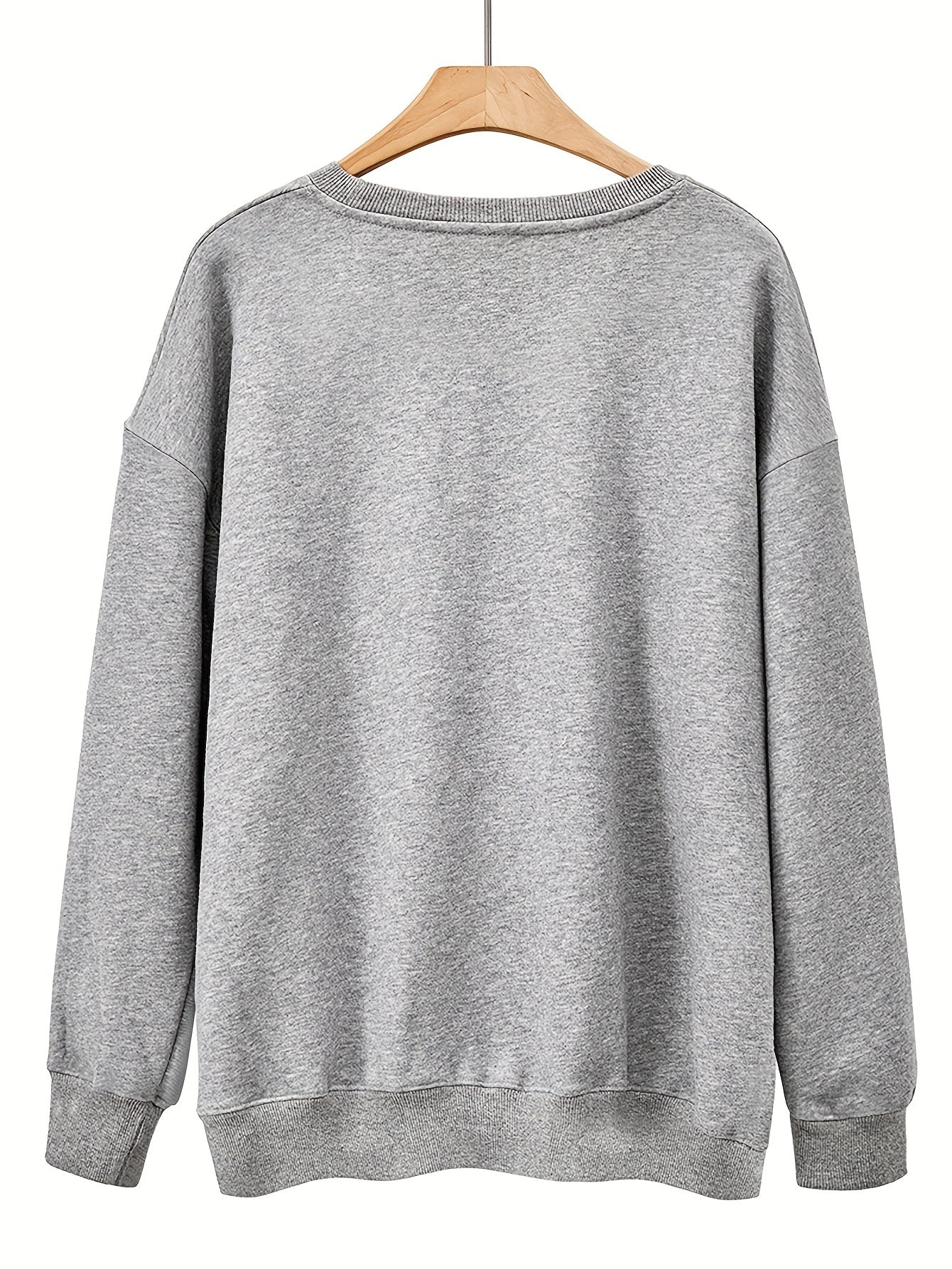 Halloween Town Print Sweatshirt for Women