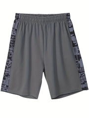 Quick Drying Pleated Shorts Men's Casual Stretch for Summer Gym