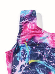 Girl's Gymnastics Tights High Stretch Leotard