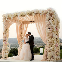 Cathedral Bridal Veil with Rhinestone Embellishments Sheer Tulle Wedding Accesso