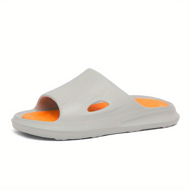 Men's Massage Slides Non Slip Slippers for Indoor Outdoor