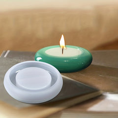 Resin Mold Oval Tealight Candle Holder Epoxy Silicone Molds DIY