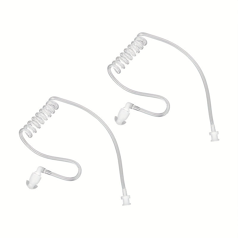 2pcs Acoustic Tube for Radio Earpiece or Surveillance Kit Heads