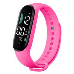 Waterproof Digital Sports Watch LED Display Electronic Watch