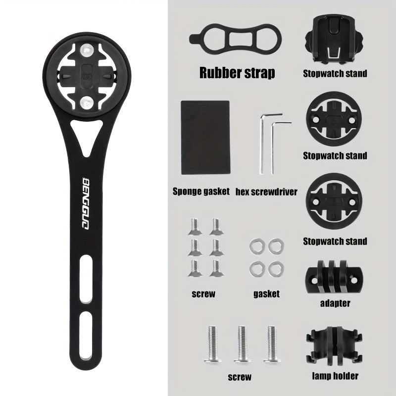 Bike Stopwatch Bracket Lamp Extension Base