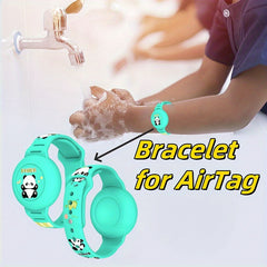 Concealed Silicone Airtag Wristbands - Anti Loss Protection Bands