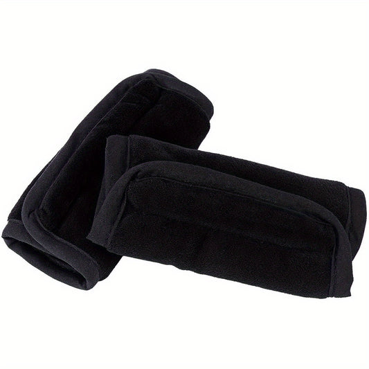 2pcs Soft Seat Belt Shoulder Pads, Comfortable & Protective Car Straps