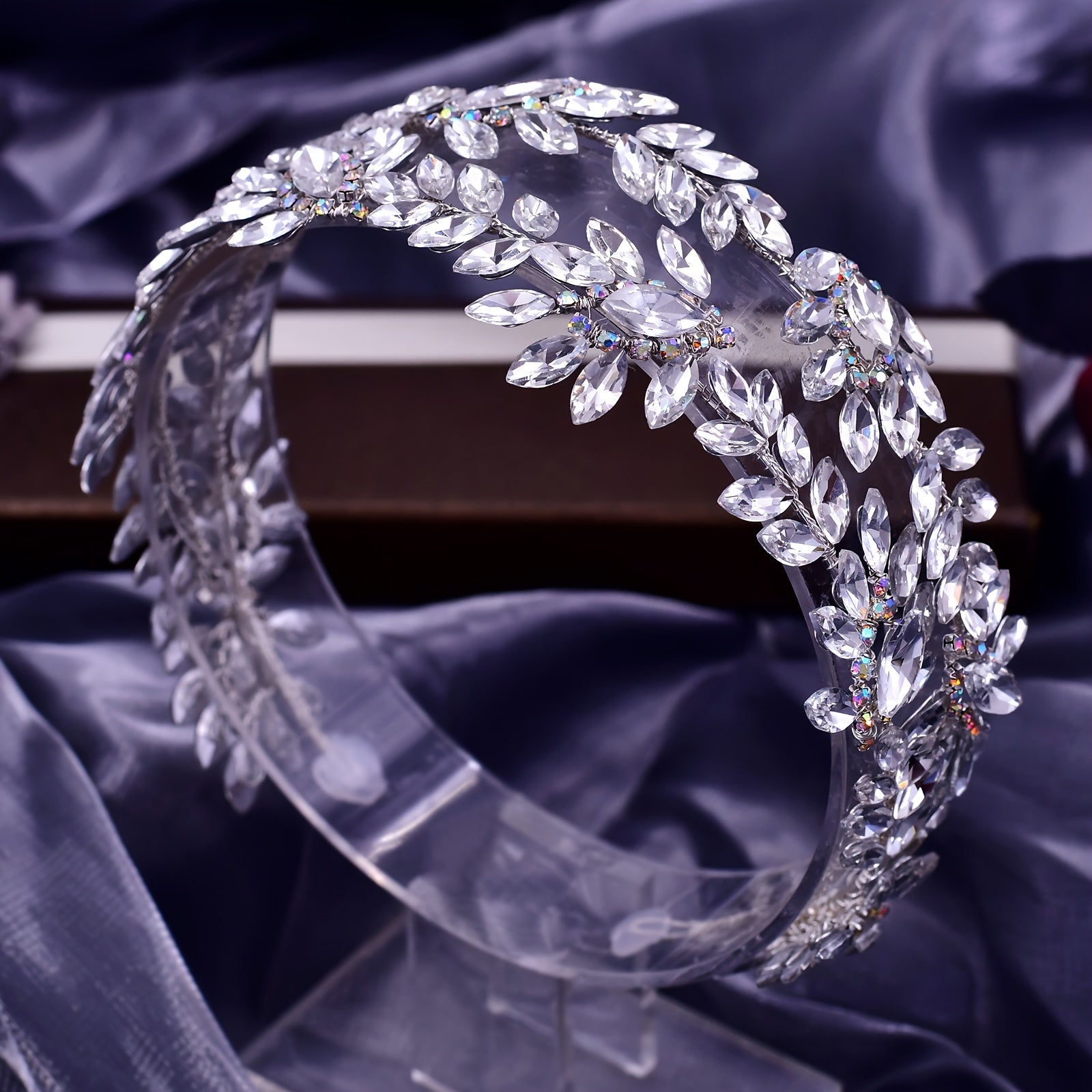 Vintage Rhinestone Bridal Headband for Weddings & Special Occasions