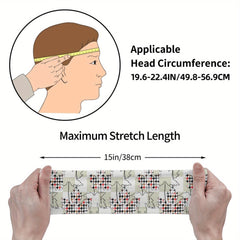 Signature Check Plaid Headband for Sports & Casual Outfits