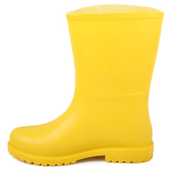 Women's Solid Waterproof Rain Boots Non-slip Outdoor Shoes