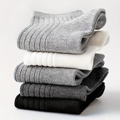 Men's Solid Liner Anklets Socks Breathable Soft Sweat Absorbent