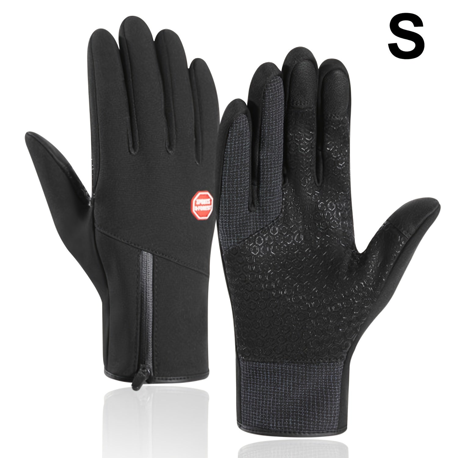 Winter Cycling Gloves Touch Screen Windproof Skiing Hiking Gloves