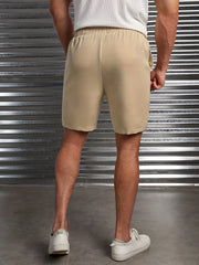Men's Drawstring Comfy Shorts for Summer - Casual Loose Fit