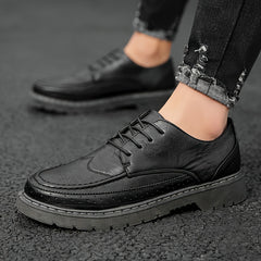 Men's Wingtip Brogue Leather Shoes Formal Sneakers