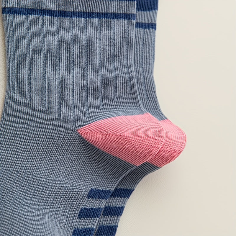 4 Pairs Kids Hiking Sports Socks Casual Style for Spring and Autumn