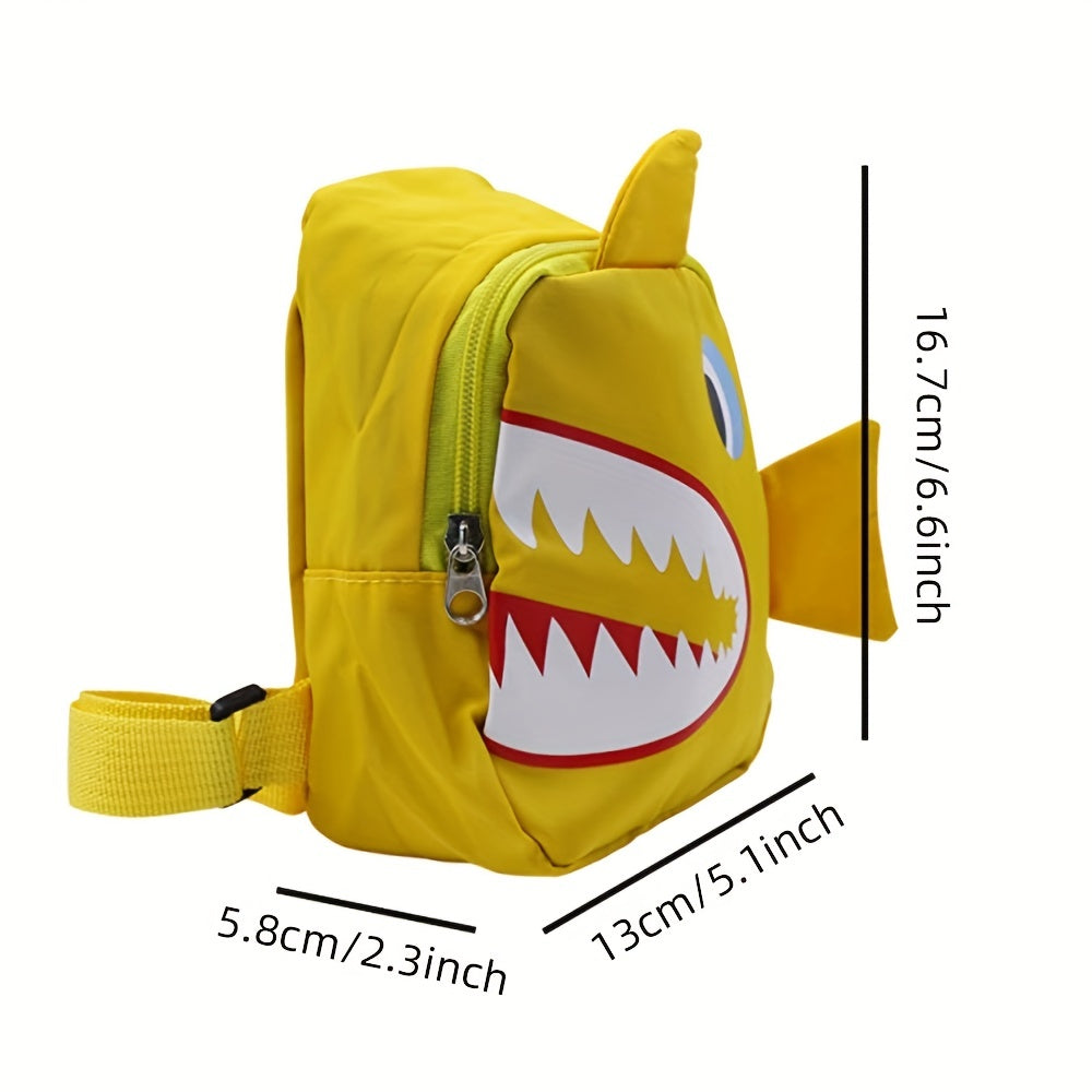 Teen Shark Sling Bag for Boys and Girls - Outdoor Travel Gift