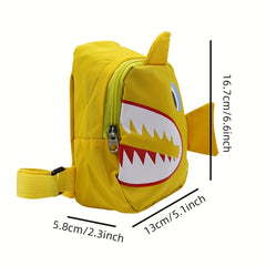 Teen Shark Sling Bag for Boys and Girls - Outdoor Travel Gift