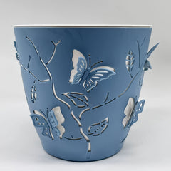 3D Cartoon Butterfly Ceramic Flower Pot Decoration