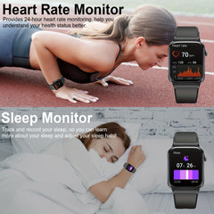 T50 Smartwatch 1.85 inch Fitness Tracker Calls Sleep Monitor Sports Edition