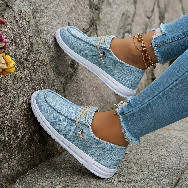 Women's Lightweight Slip On Flat Sneakers for Outdoor