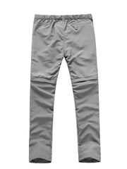 Mens Convertible Hiking Pants Quick Dry Lightweight Trousers