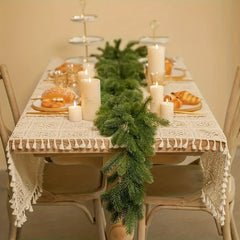 Artificial Green Christmas Wreath Pine Branch Decor