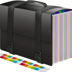 25 Pockets Portable Organ Bag for Document Storage