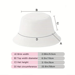 Digital Print Fisherman's Hat Men's Women's Fashionable Beach Hat