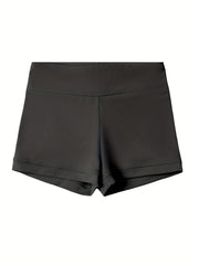 Girls Athletics Shorts For Gymnastics Volleyball Yoga Team Sports