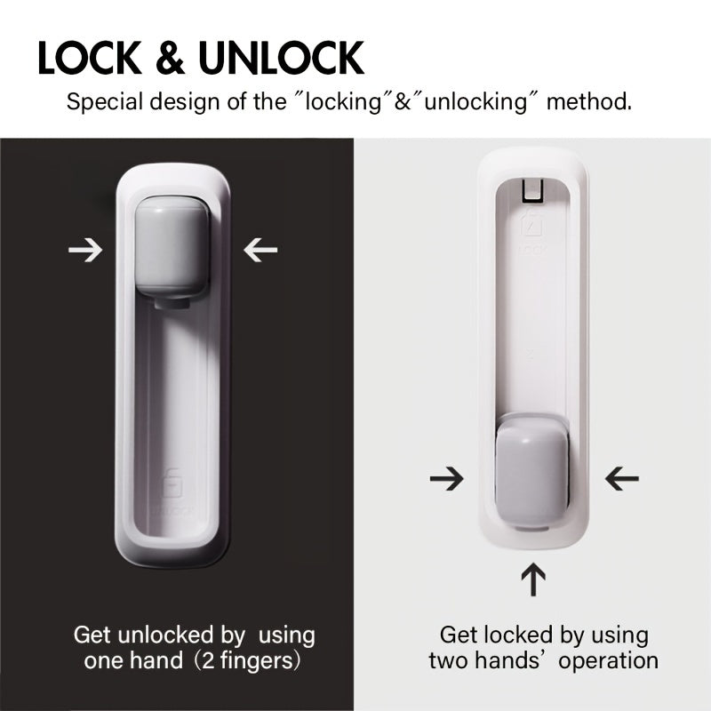 Baby Safety Lock Child Proof Anti Pet Cat Door Lock