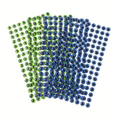 500PCS Holo 3D Fish Eyes for DIY Lures Jig Baits