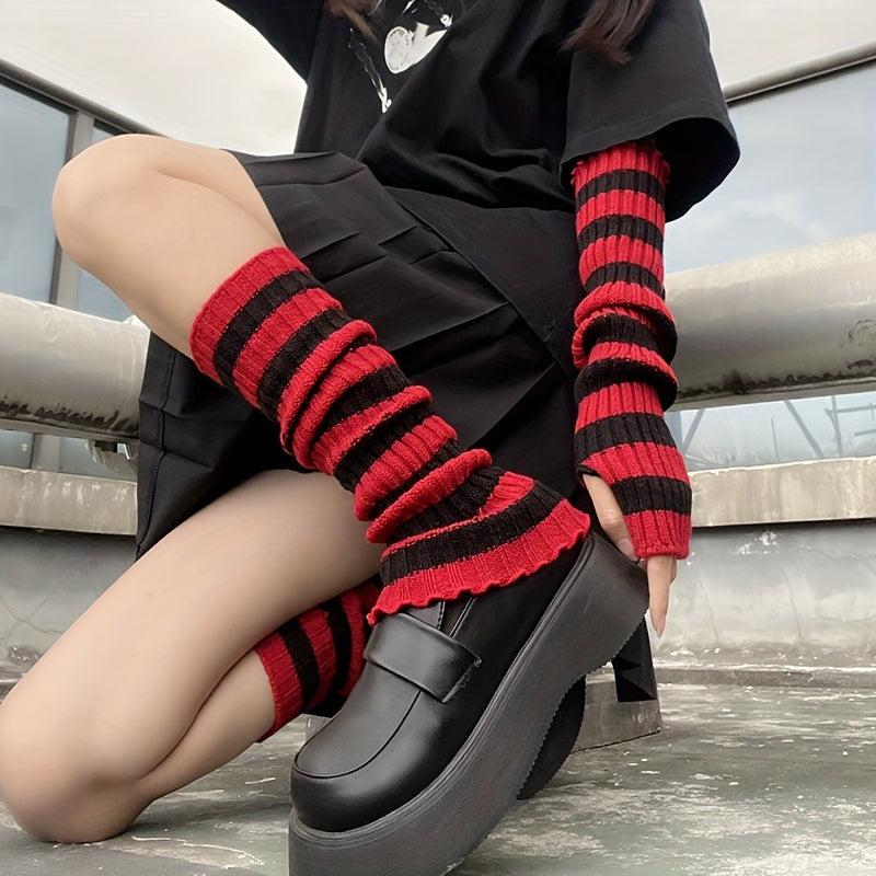 Colorblock Knee High Socks Women's Stockings & Hosiery